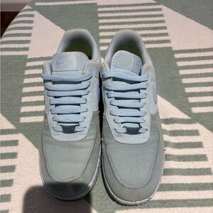 Nike Light Blue Air Force 1s